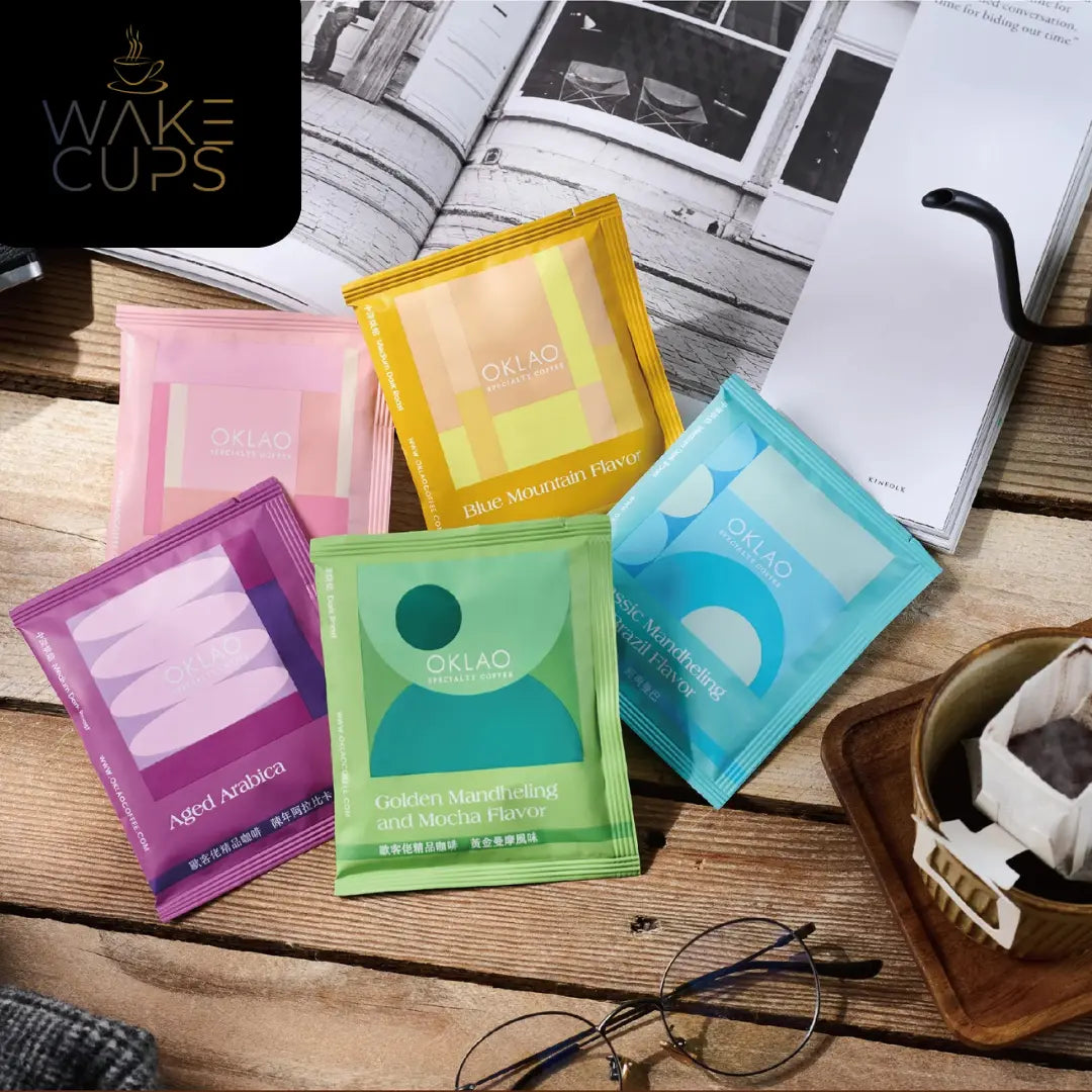 Drip coffee bags flavours